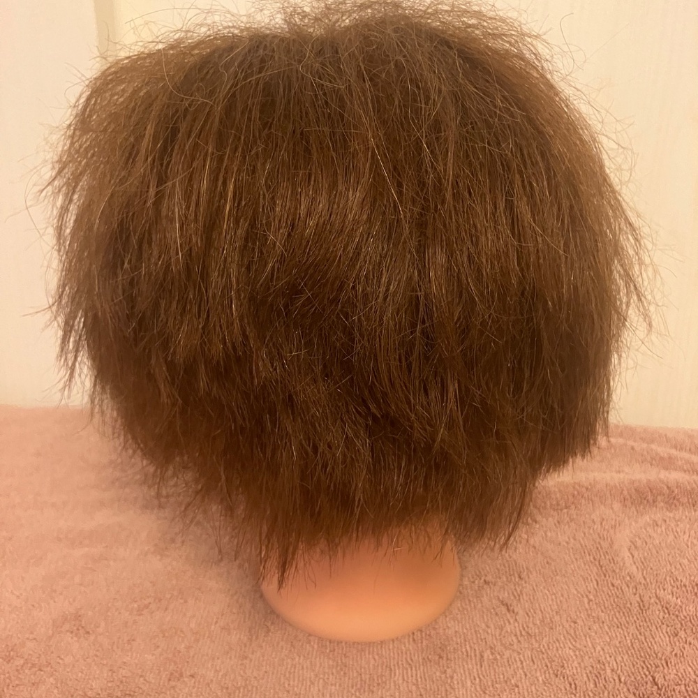 Cosmetology Mannequin Head 10" Brunette Hair - Picture 4 of 6